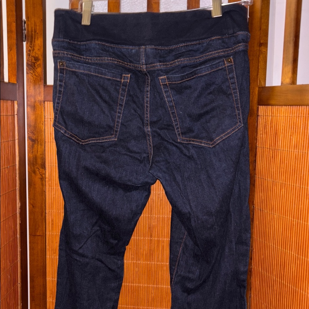 Liz Lange Dark Blue Maternity Jeans 10 ⭐️
